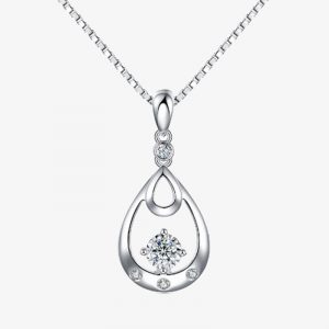 Collar de Gota de Plata